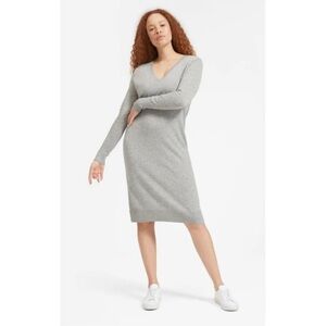 Everlane The Cashmere V- neck sweater dress
